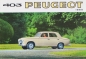 Preview: Peugeot 403 Modelprogram 1965 Carbrochure (7096)